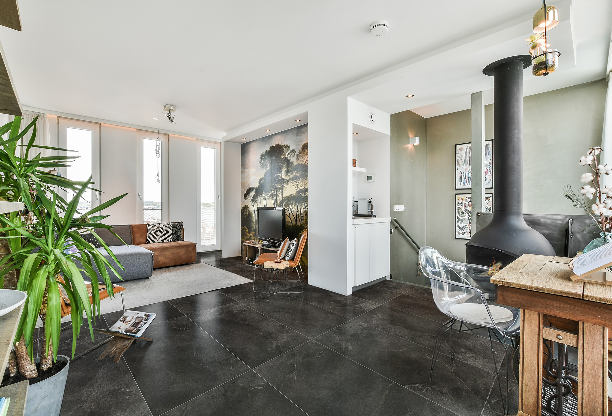 GT120608605SSR На пол Freya Черный 60x120 - фото 10