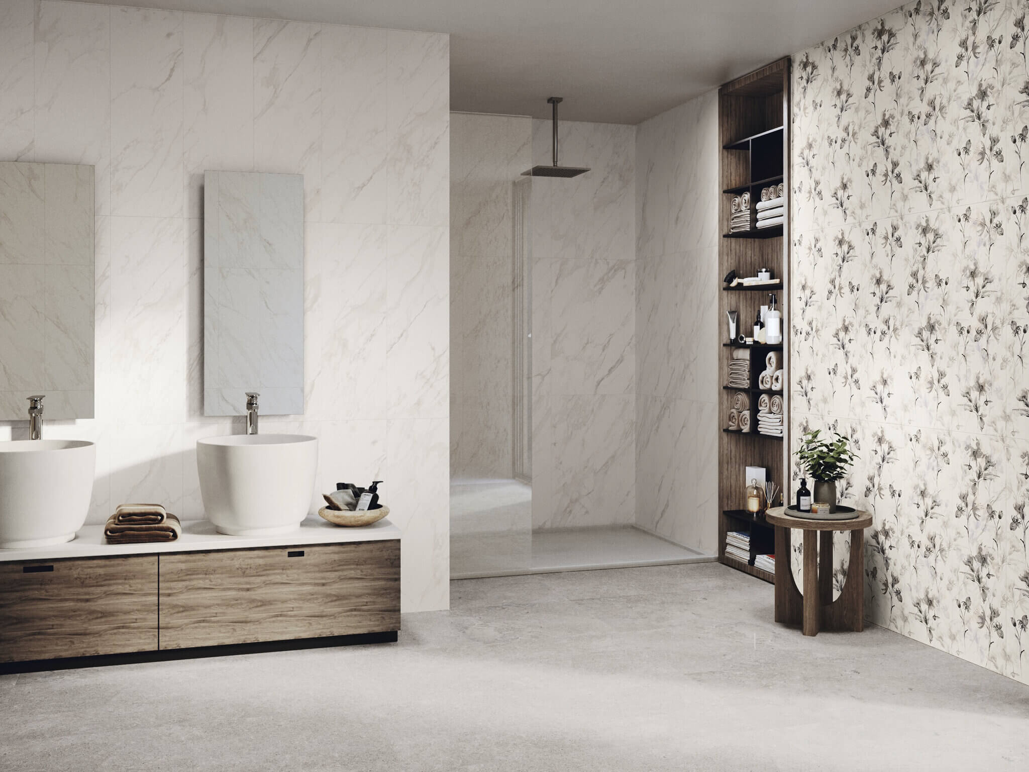 Декор Alma Decor Blanco Satin 30x90 - фото 2