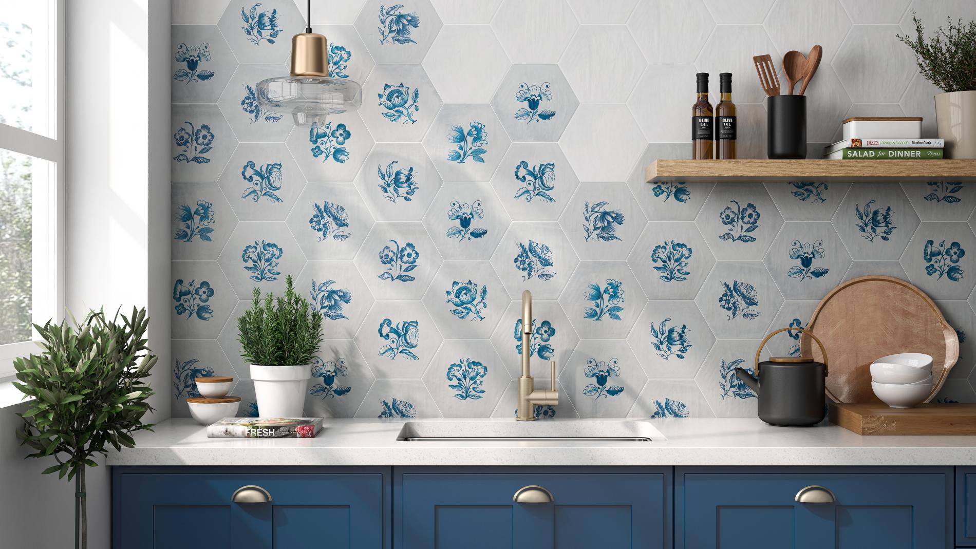 15-292-102-1904 На пол Lambeth-Sloane Hex Lambeth Natural Матовый - фото 2