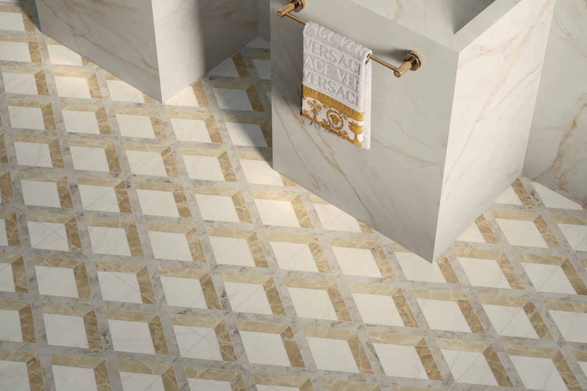 PF60014088 Декор Tarsia Frame Nero Deco Lux 3D Rett 60x120 - фото 16