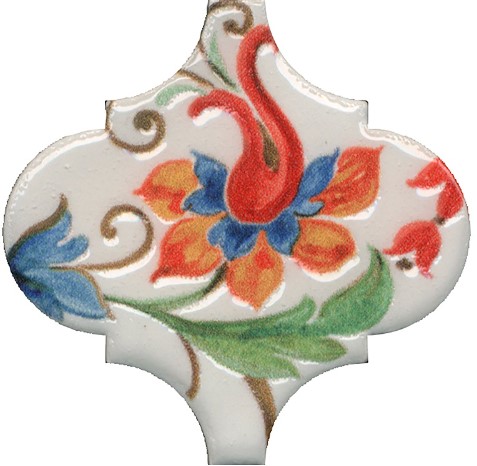 VT/A583/65000 Декор Арабески Тоскана 7 Глянцевый