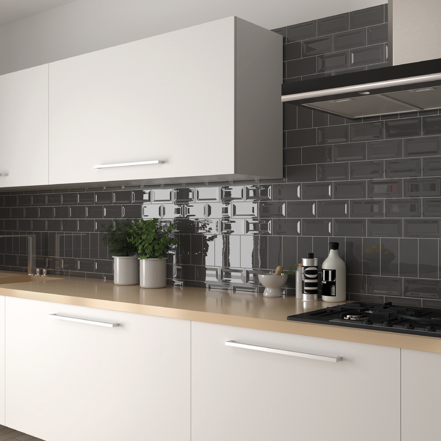 21019 Плинтус Evolution Skirting Gris Oscuro Brillo 15x15 - фото 2