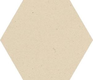 На пол Метлахская плитка 100HEBAU hex.10 WHITE BAU 10x11.5