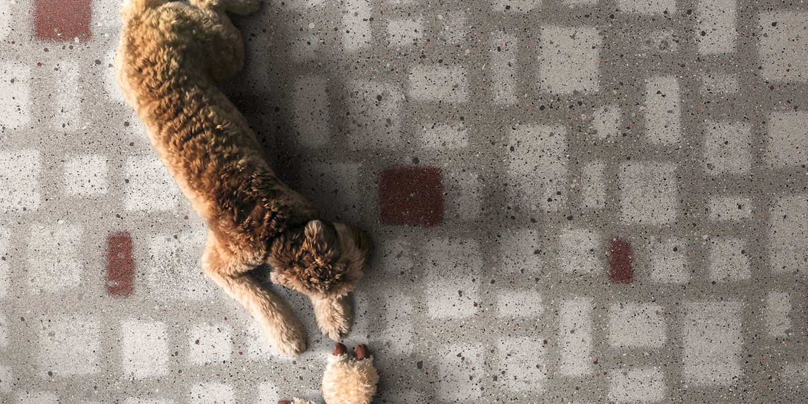 MAP RED 120G RM На пол Overcome MAP RED 120G RM 120x120 - фото 9