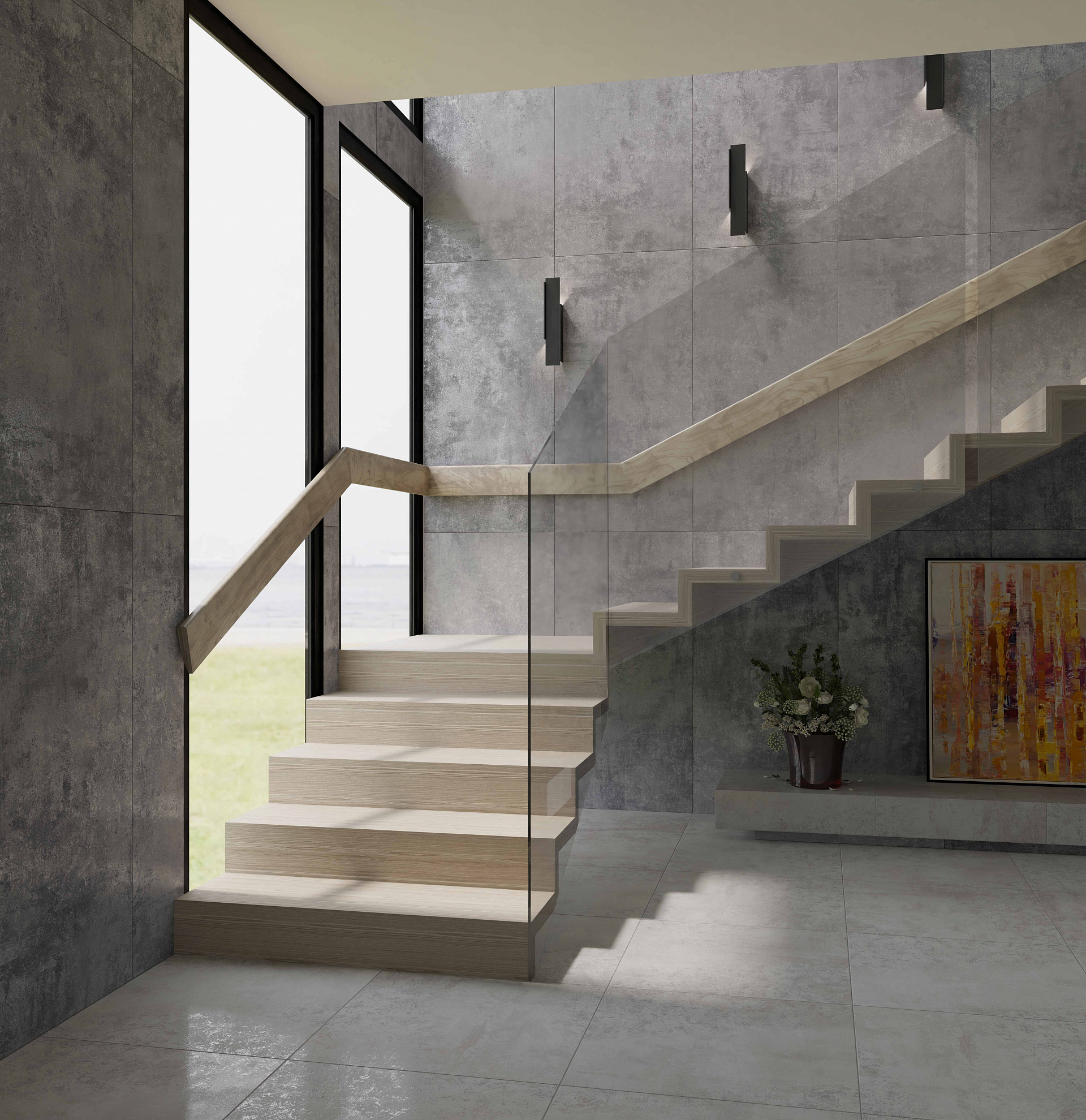 На пол Medan Cерый 600х1200х11 - фото 2