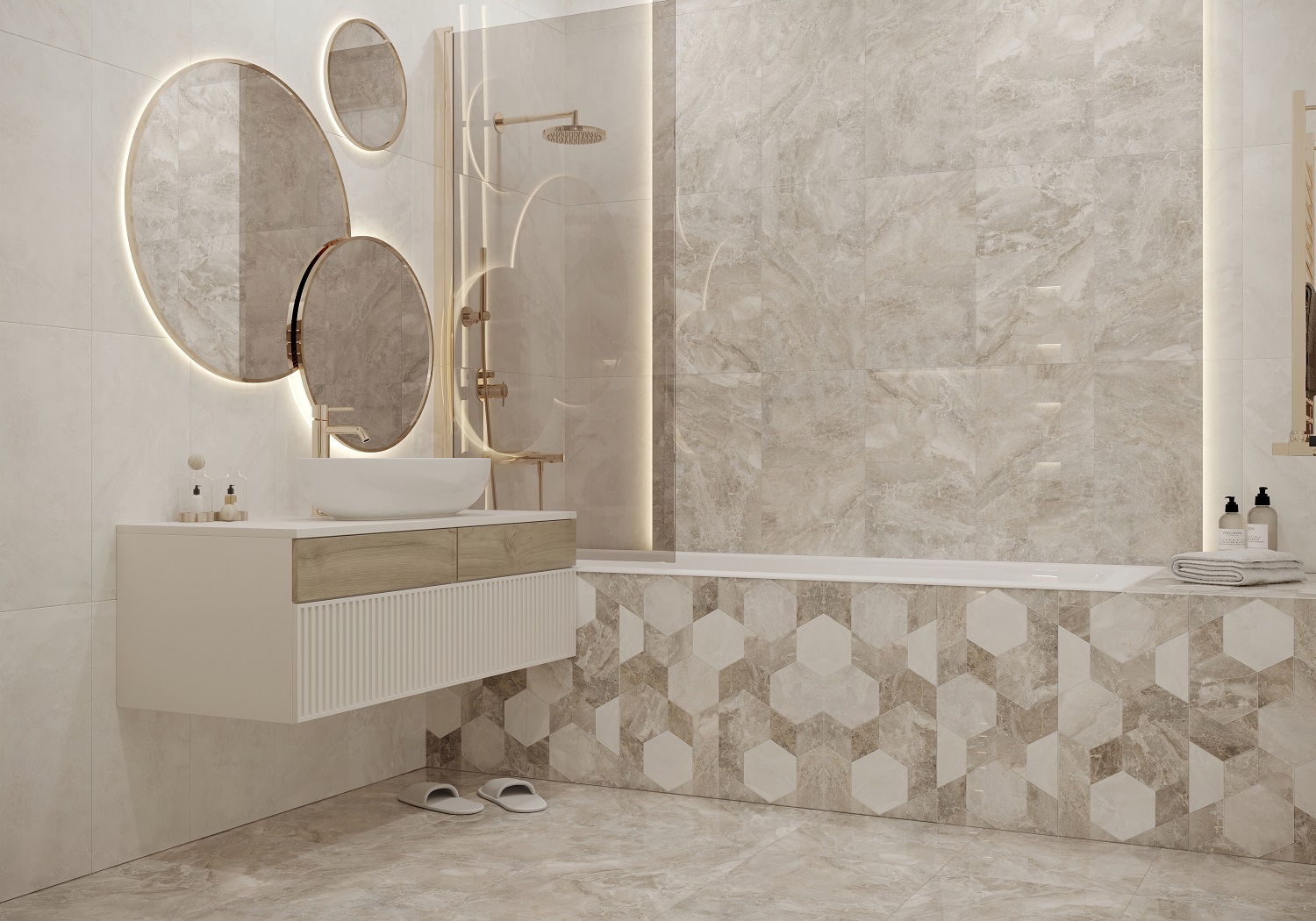 Декор Antique Dec. Бежевый - фото 5