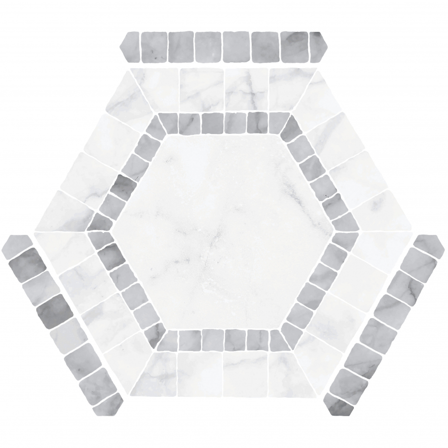 На пол Avant Ibiza White 22x25 - фото 6