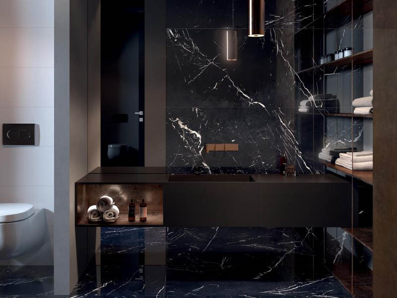 0012605 На пол Supreme Evo Noir Laurent Ant 3D Tech 60x120 - фото 14