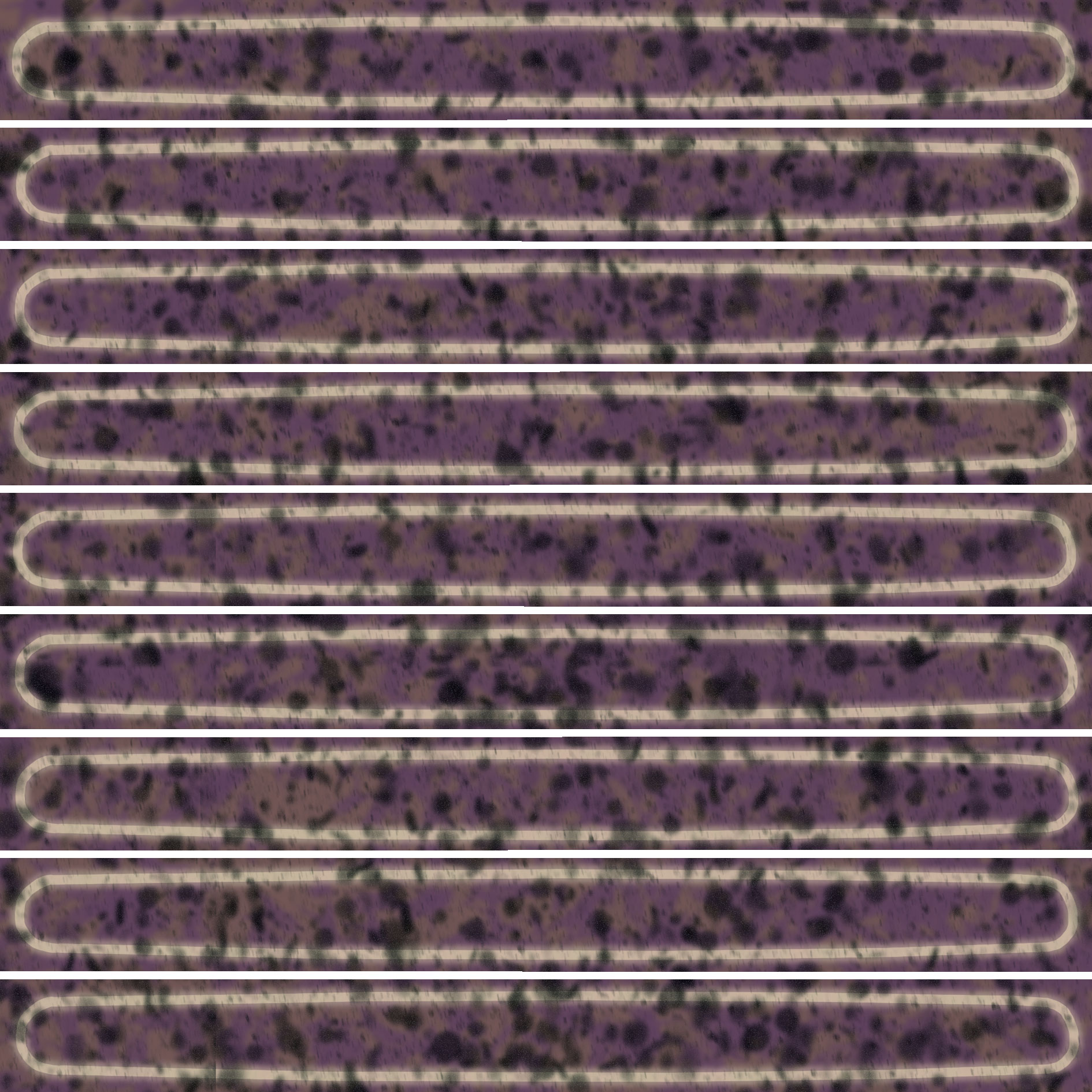 KMD2SOB005BN Декор Далия Чипсет фиолетовый глянцевый 20x20x0.95 - фото 3