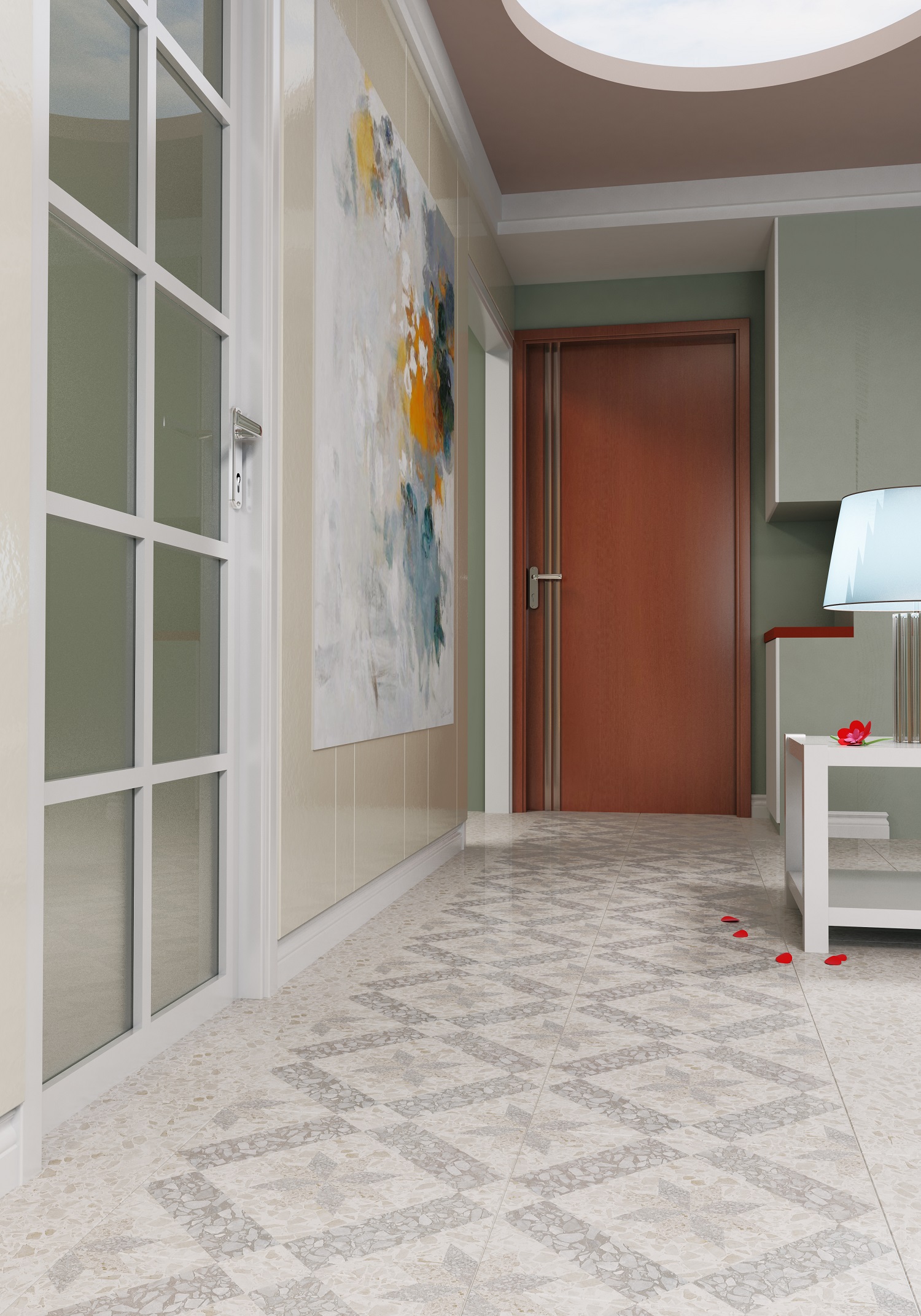 Напольная Корсо G серый - фото 2