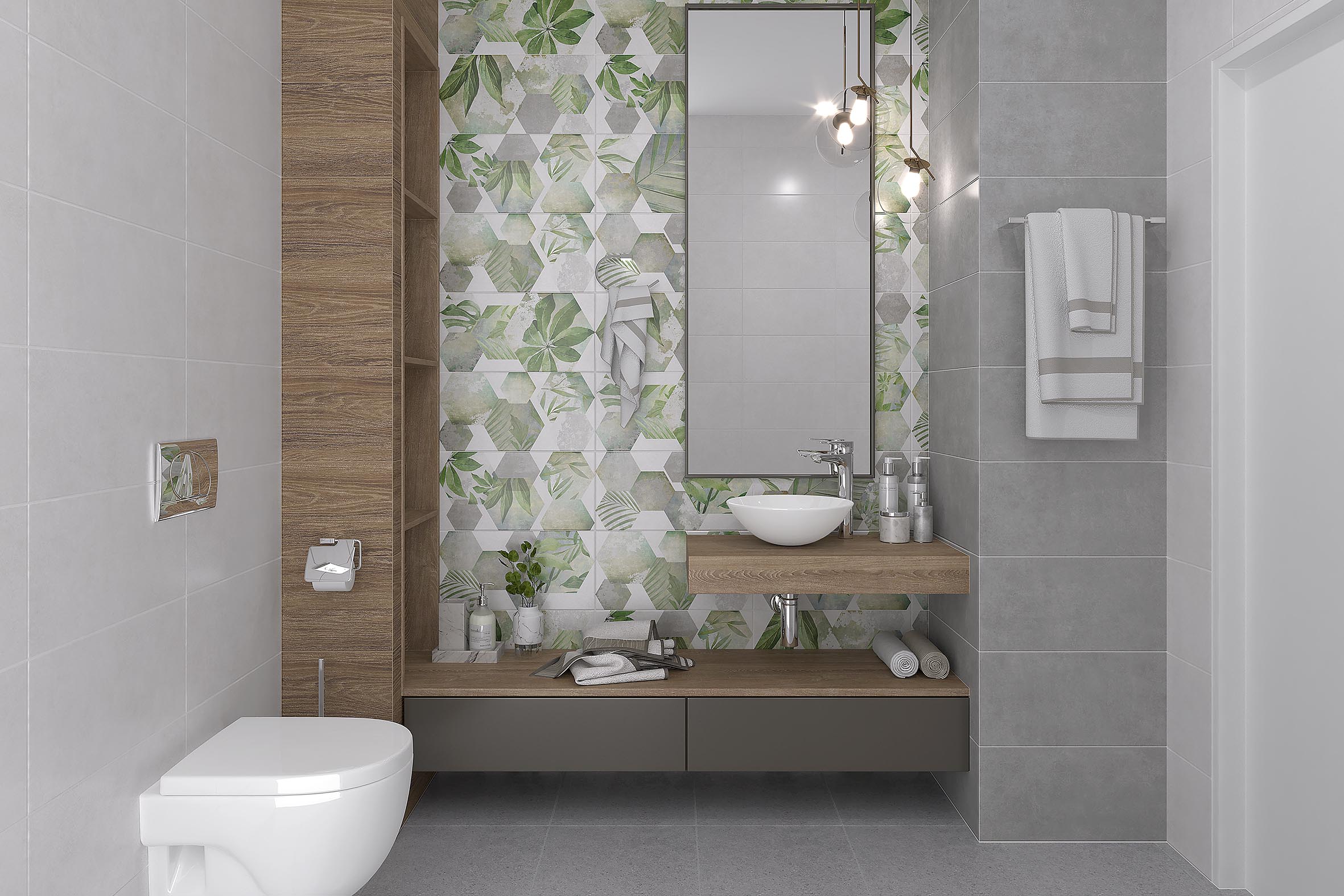 34087  На стену Focus Серая - фото 3