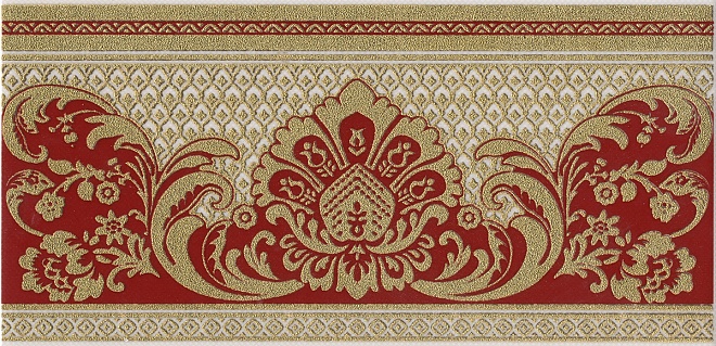 HGD/C103/11109R Бордюр Даниэли Красный обрезной