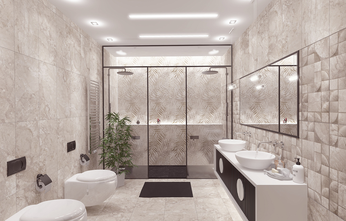 Панно Parma Avorio 63x126 - фото 6