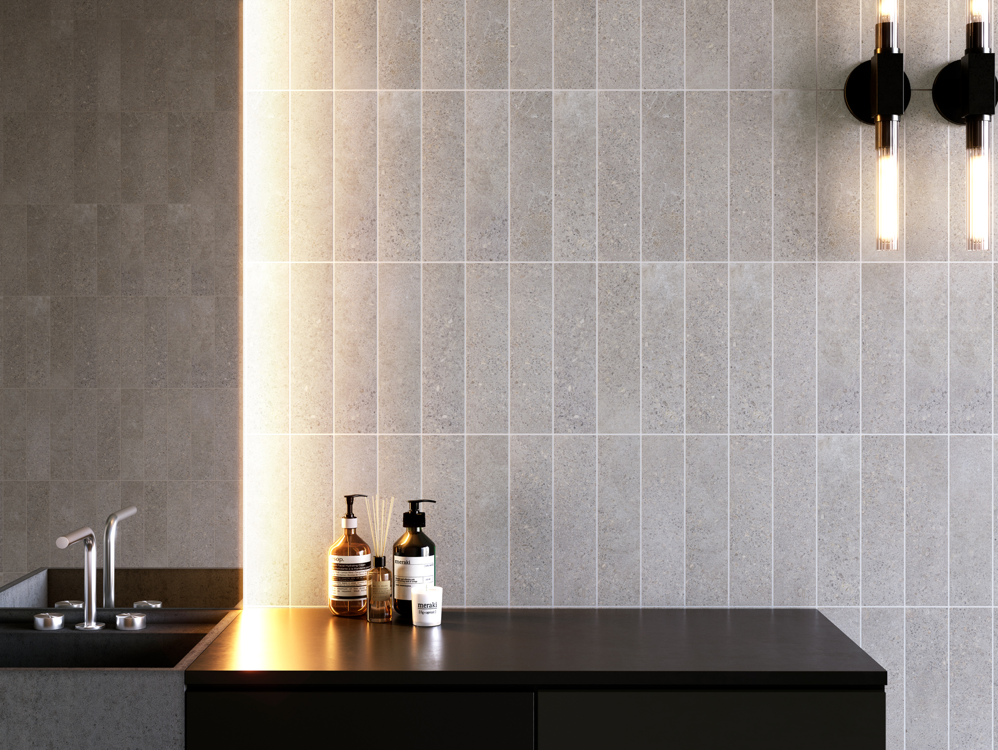 На стену Blending Medley Marfil 30x90 - фото 19