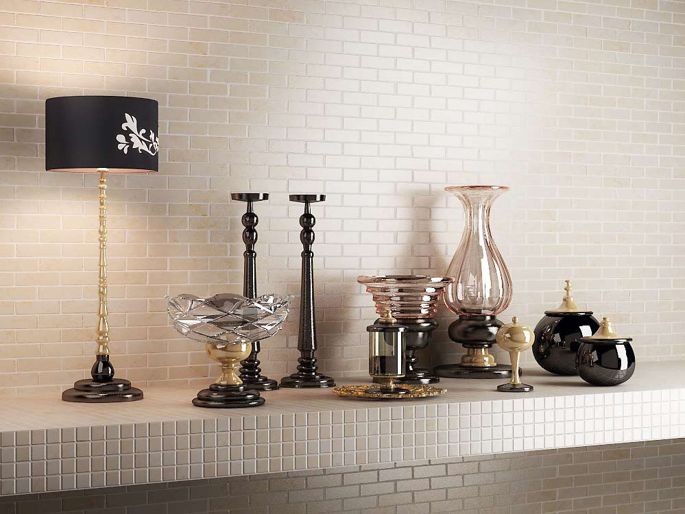 На пол Pietrine Travertino Silver MAT 15x15х4 - фото 2