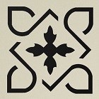 Декоративная вставка Метлахская плитка 070N007D009 ENC07 Vico 09 (BAU. NOI) 7x7