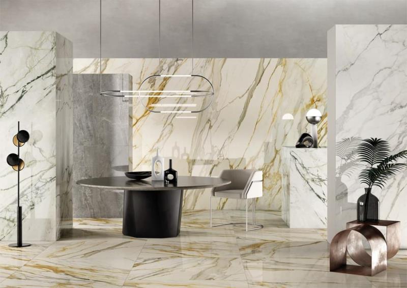 LS6S520 На пол Synestesia Gray Marble Smooth 120x278 - фото 2