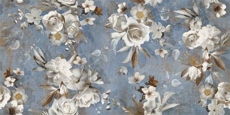 133486  На стену Alchymie Gioia Blu Nat Ret 60x120