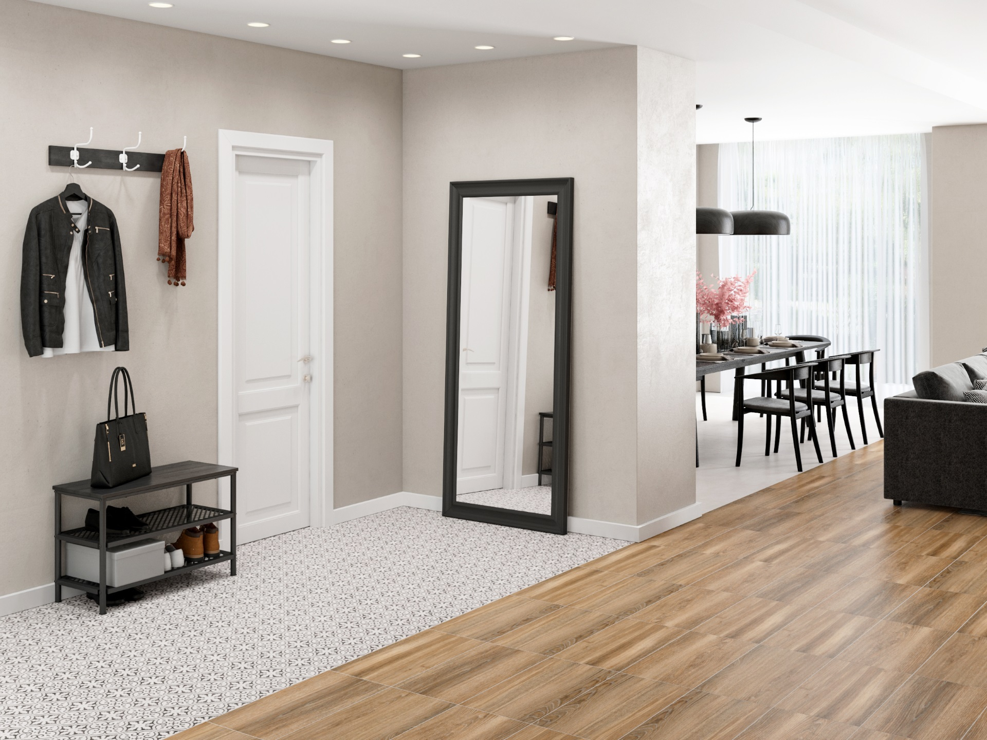 6260-0020 На пол Винтаж Вуд Темно-серый - фото 6