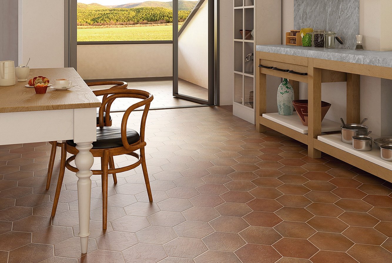 20340 На пол Hexatile Gris Mate - фото 2