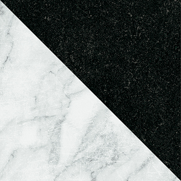 4101199 На пол Dandy Flag Black White 18.6x18.6 - фото 28