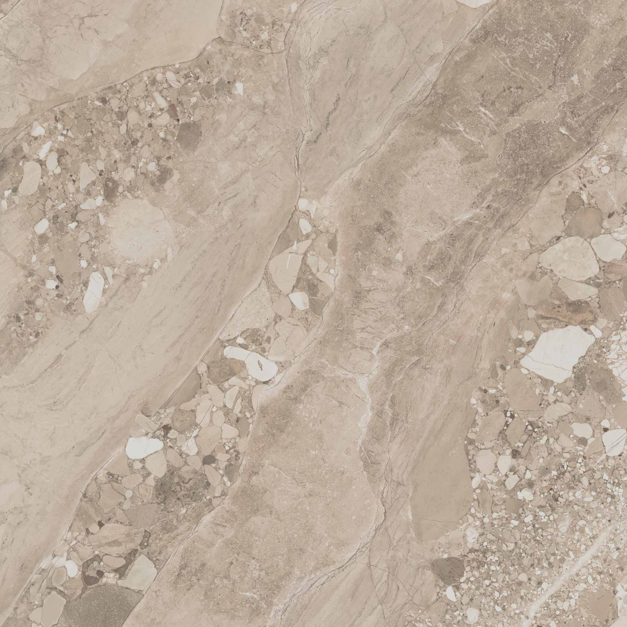 На пол Oceanmist OM02 Beige неполированный 80x80 - фото 8