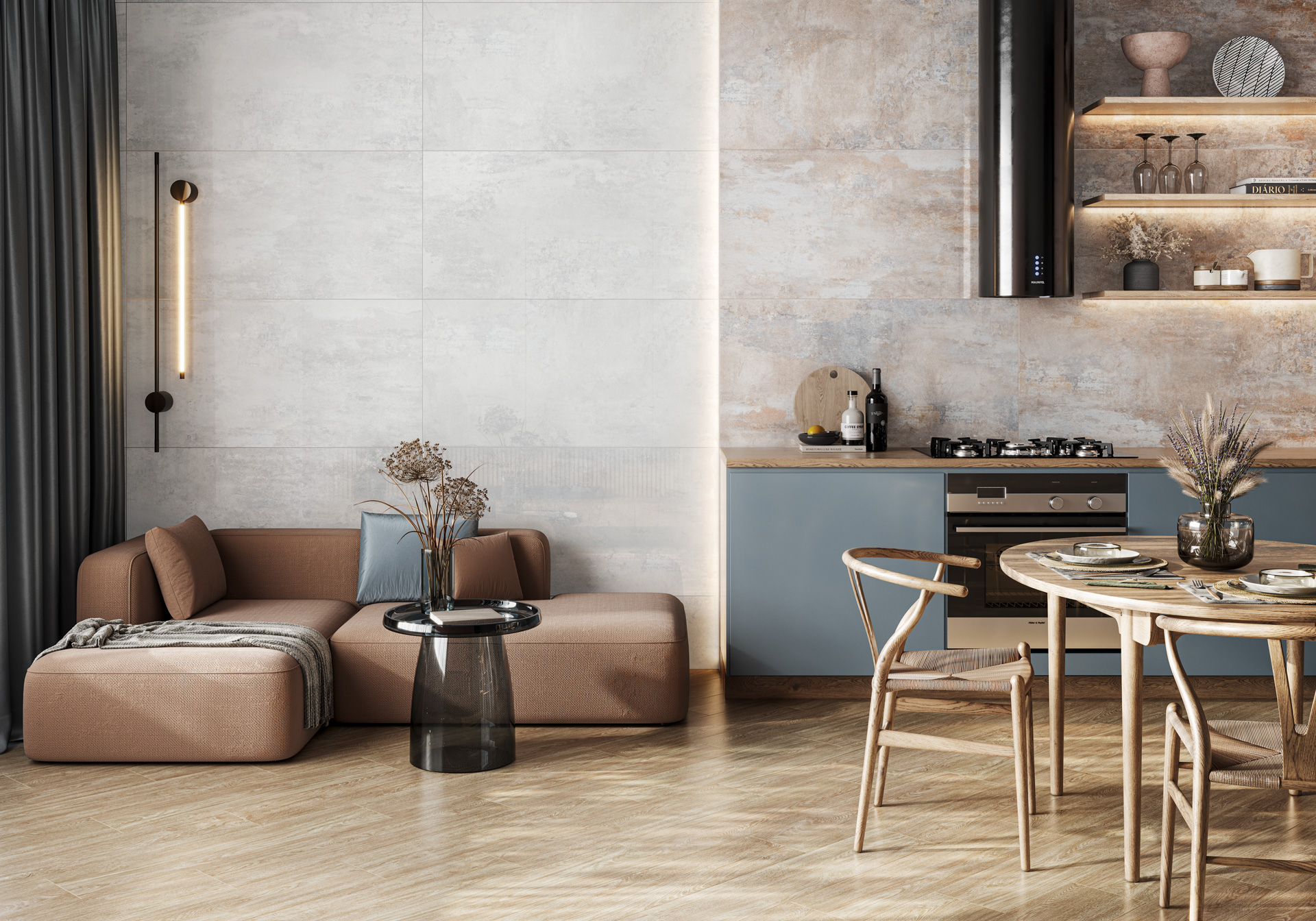 60120IRN55HG На пол Iron Steel суперполированный 600x1200x8 - фото 15