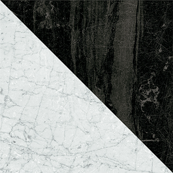 4101199 На пол Dandy Flag Black White 18.6x18.6 - фото 7