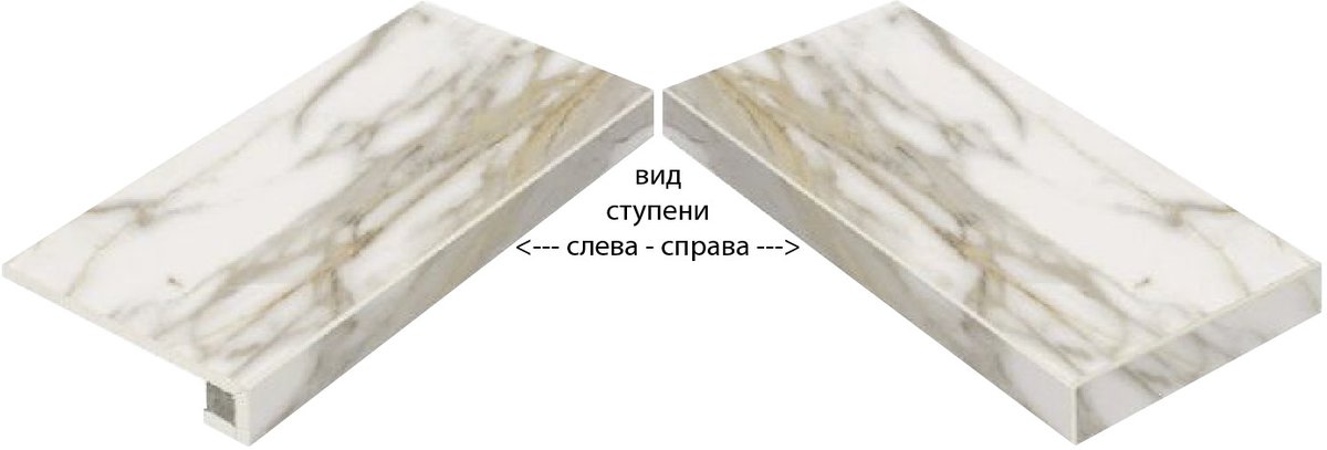620070000635 Ступень Charme Evo Floor Project Калакатта 60 Угловая Левая Натуральная