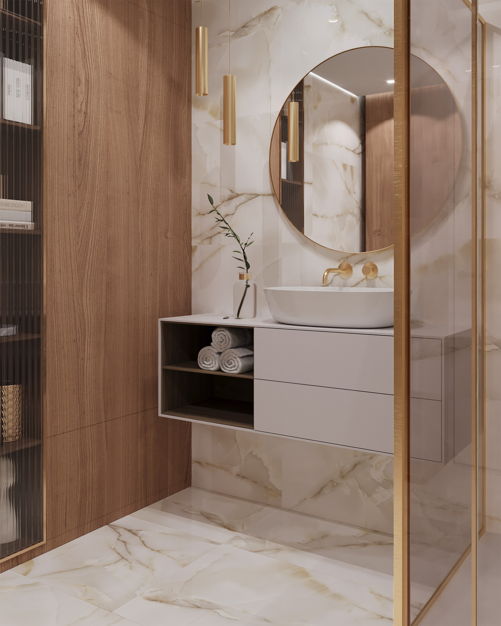 FP1003-A На пол Primo Onyx Full Polished 60x120 - фото 9