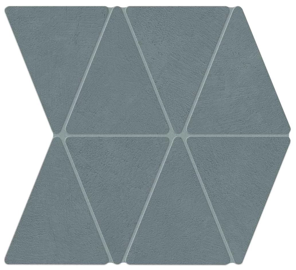 A7CS На пол Boost Natural Cobalt Mosaico Rhombus 36.7x33.8