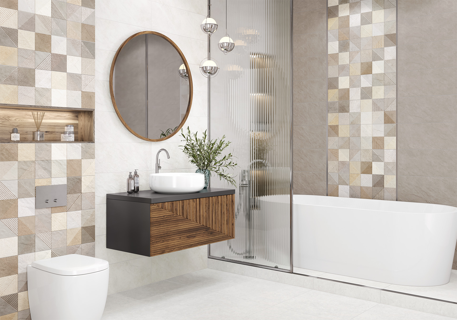 WT15SFR11R На стену Safari Latte 246x740x9 - фото 9