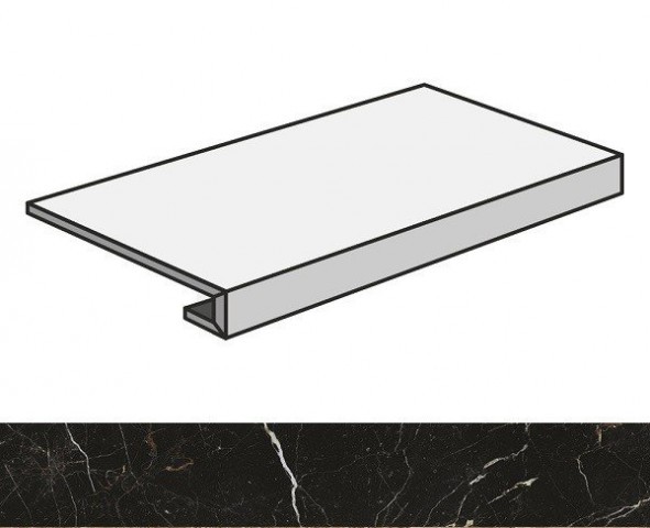 620070001742   Ступень Allure Imperial Black Scalino Frontale 33x60