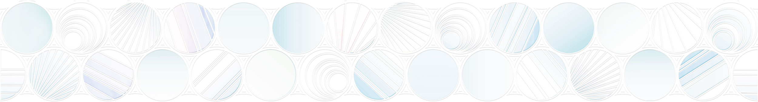 BWU53BOL001 Бордюр Bolle Белый