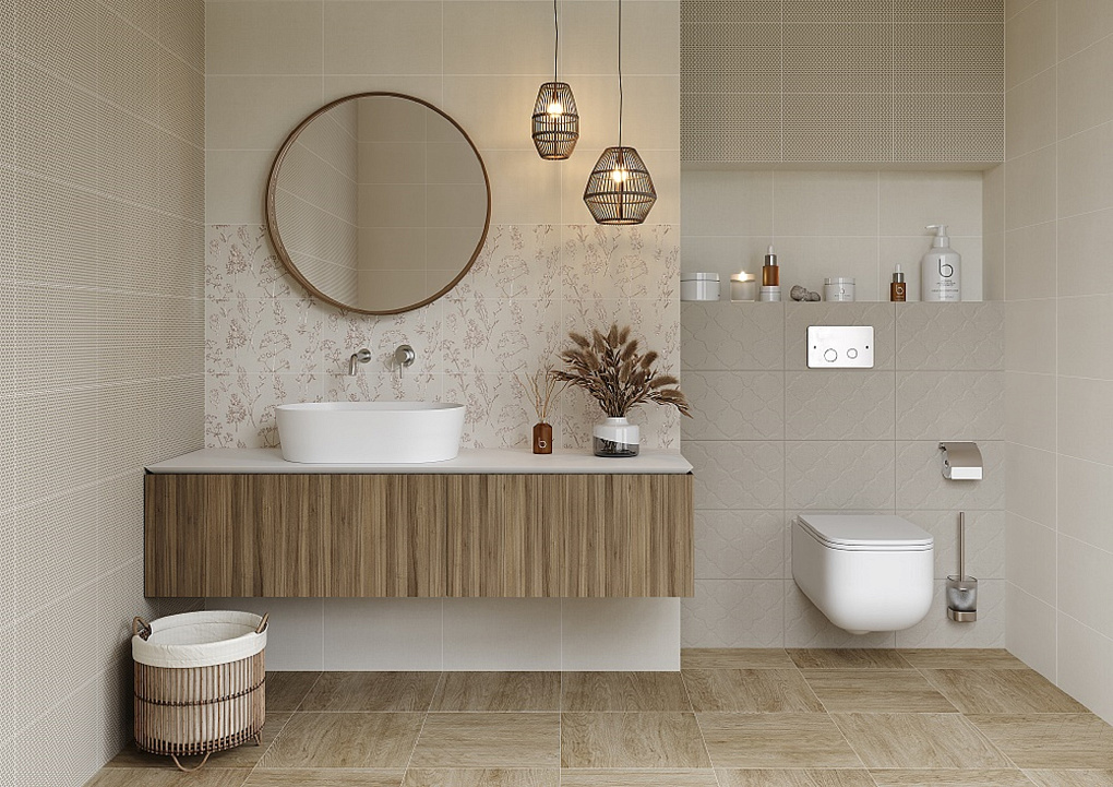 010100001190 На стену Аура Светлый верх 01 25х40 - фото 2