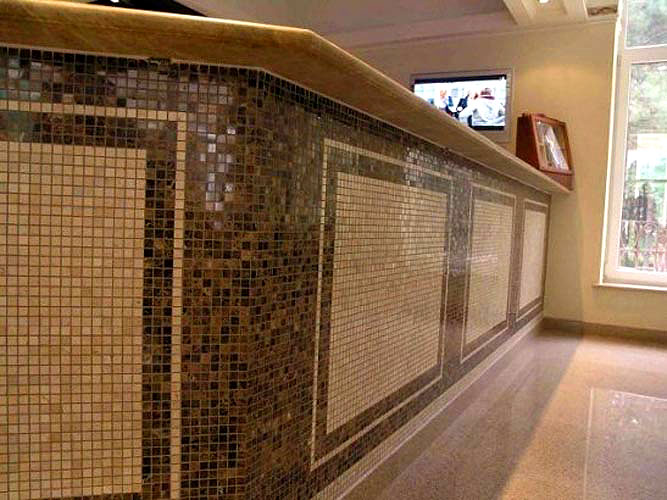 На стену Каменная мозаика QS-061-15P-10 - фото 2