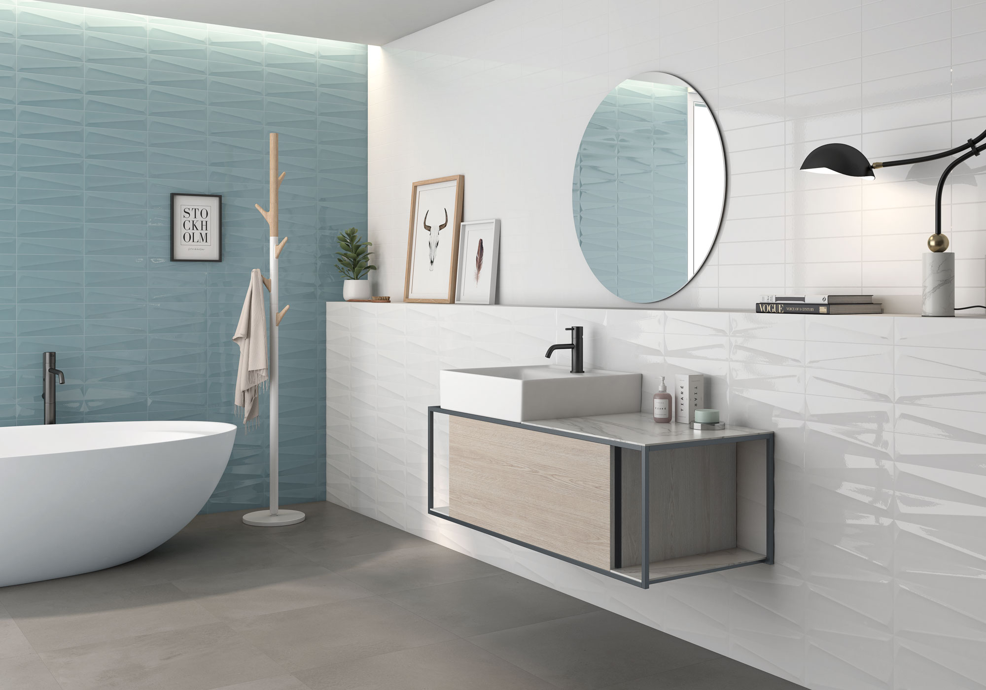 На стену Boston Grey Shiny - фото 2