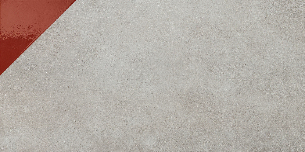 752778 Декор Matrice Trama 3 G4 Rosso Ret 40x80