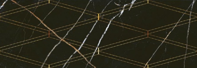 588112001 Декор Black & Gold Rombi Decor