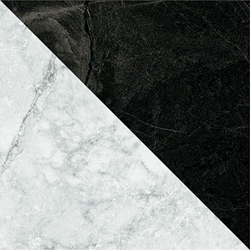 4101199 На пол Dandy Flag Black White 18.6x18.6 - фото 20