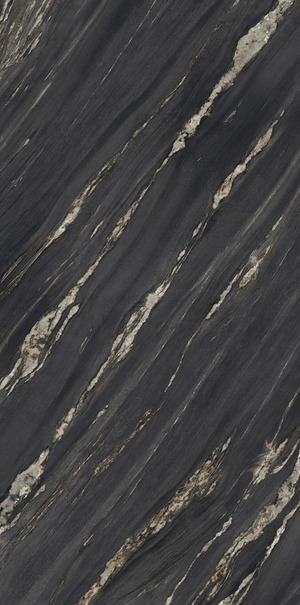 UM6SK300674 На пол Ultra Marmi Tropical Black Levigato Silk 6mm 300x150