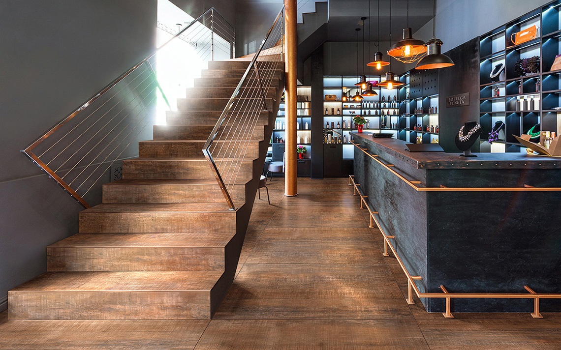 Ступень Идальго Граните Вуд Эго Brown / Темно-Коричневый SR 120х30 - фото 6