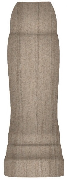 SG7323/AGE Декоративная вставка Тровазо Угол внешний серый матовый 8x2.9x1.4