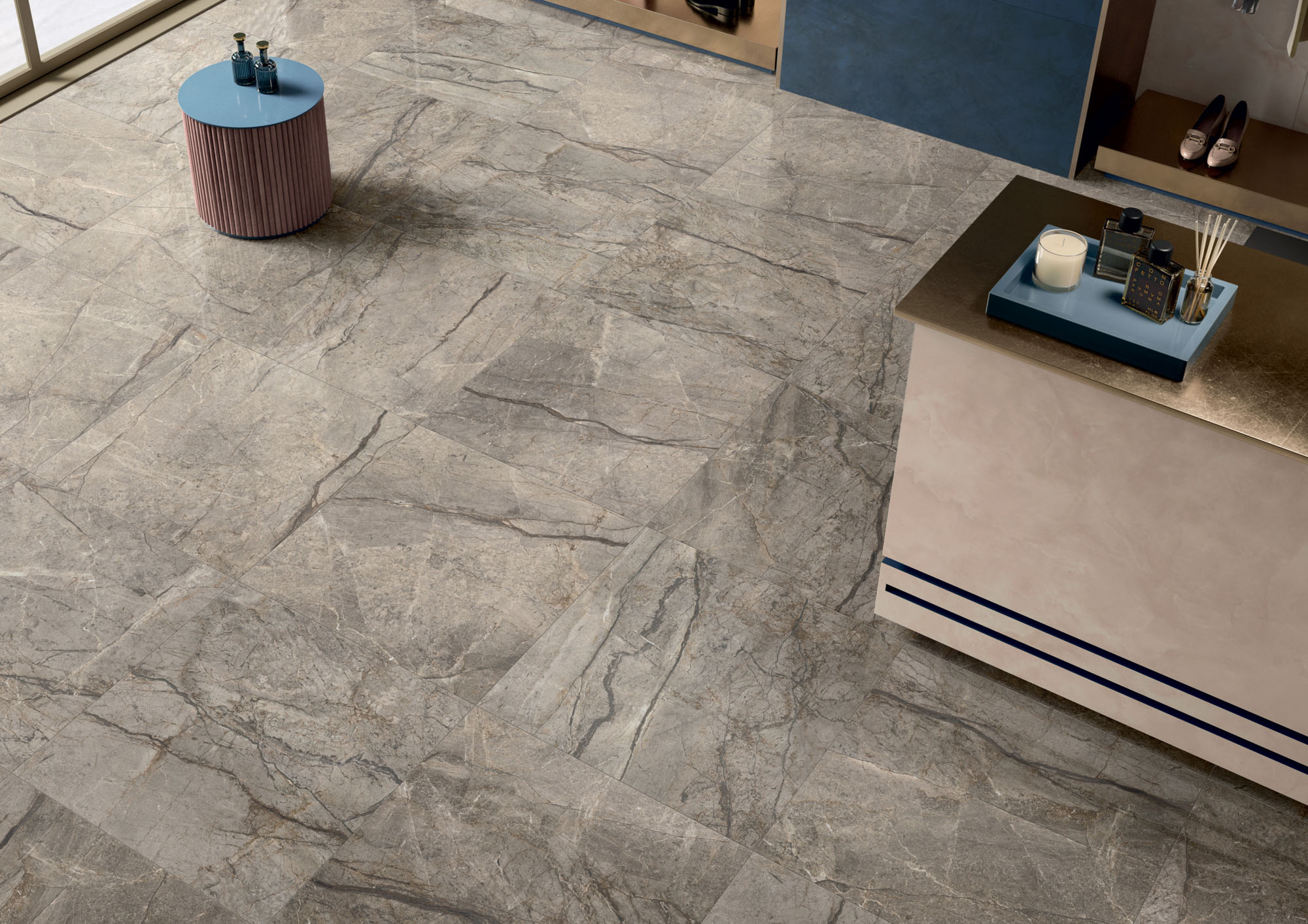 AGB0 На пол Anima Futura Golden White Rt. 120x60 - фото 13