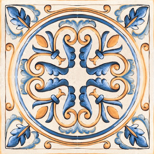 J87743 Декор Tuscany Decoro Giotto Mix 20.3x20.3 - фото 4
