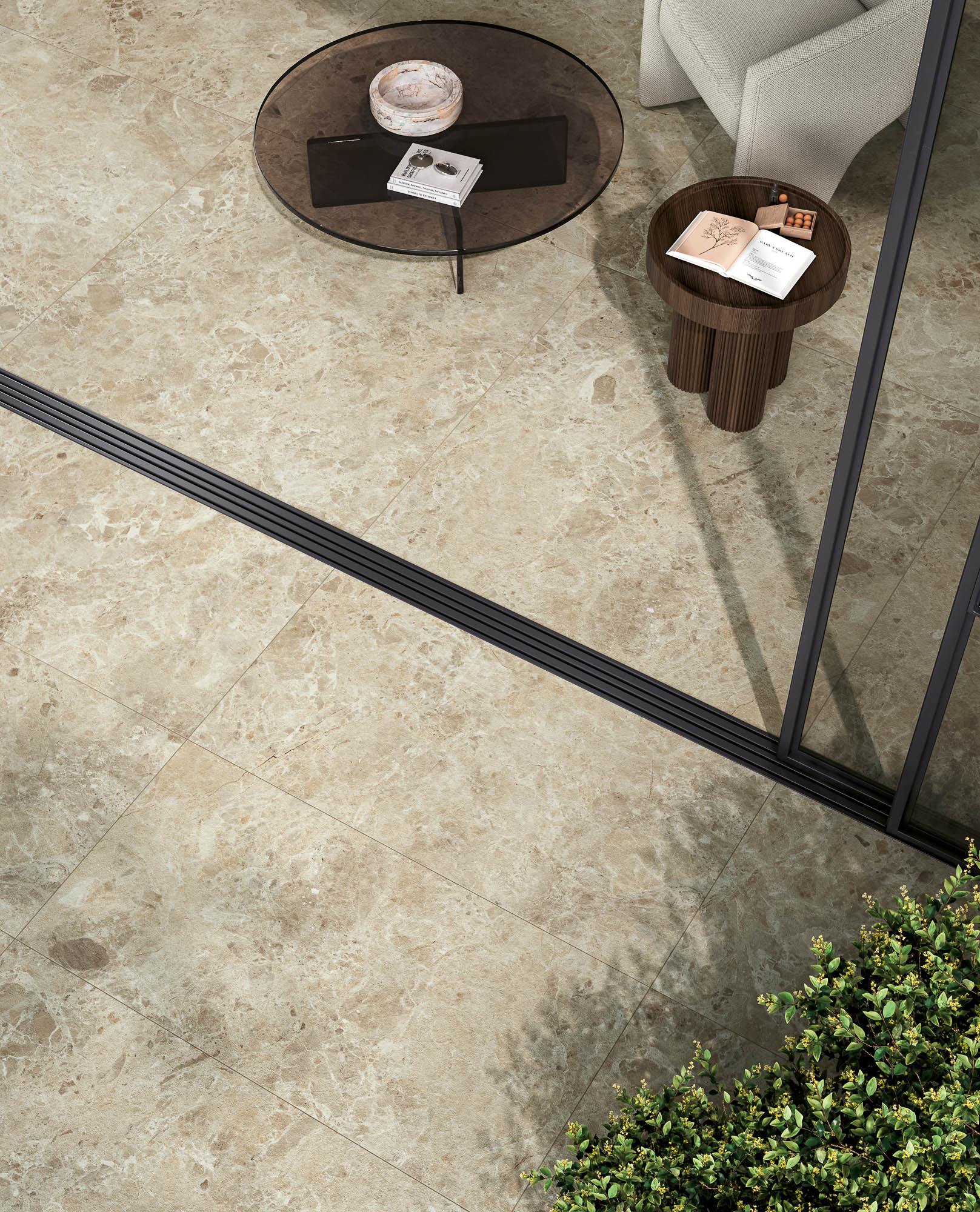 104718 На пол Breccia Paradiso Beige Levigato 8.5mm 60x120 - фото 36