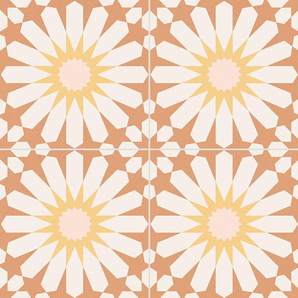 На пол Soleil Orange 33.15x33.15