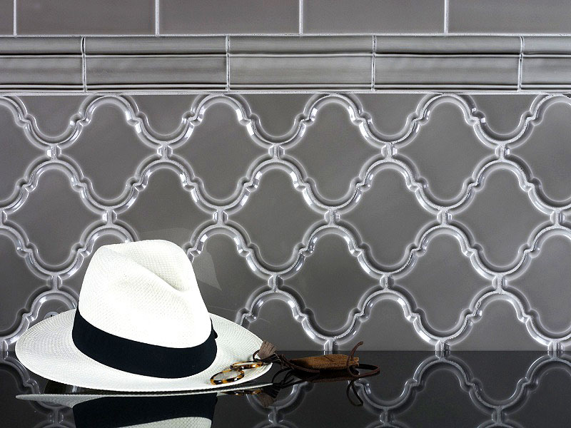 ADST8008 На стену Renaissance Arabesco Biselado Remate Snow Cap 15x7.5 - фото 7