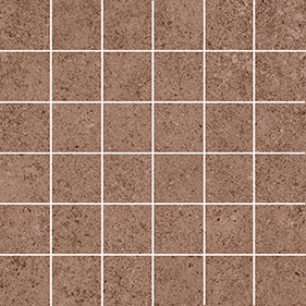KMD2MSA014BR Декор Руссильон Мозаичный коричневый матовый обрезной 30x30x0.9 - фото 2