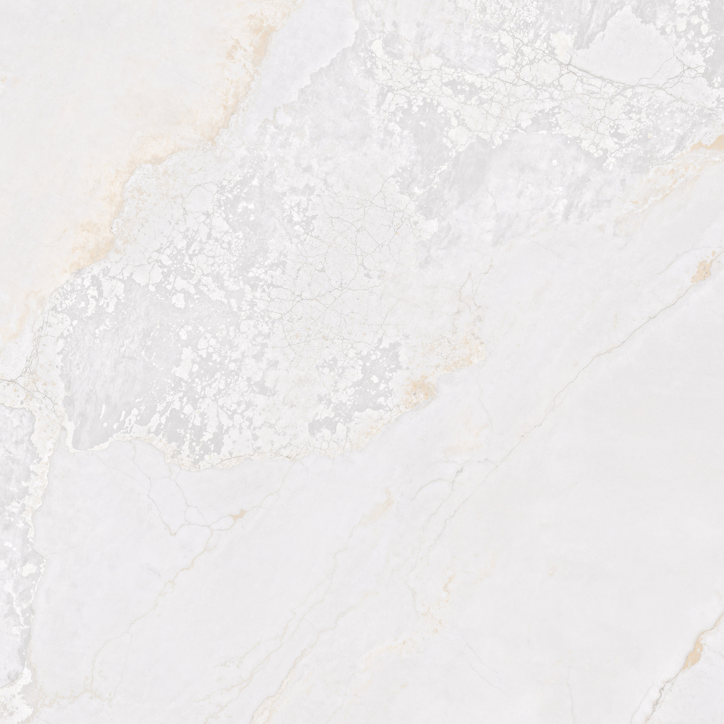 На пол Planet White Metal Soft 120x120 - фото 6